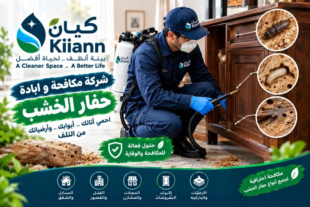 شركة مكافحة و ابادة خفار الخشب